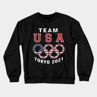 Team USA T-Shirt - Tokyo Olympics 2021 - Tokyo   Olympics 2021 Team USA Crewneck Sweatshirt